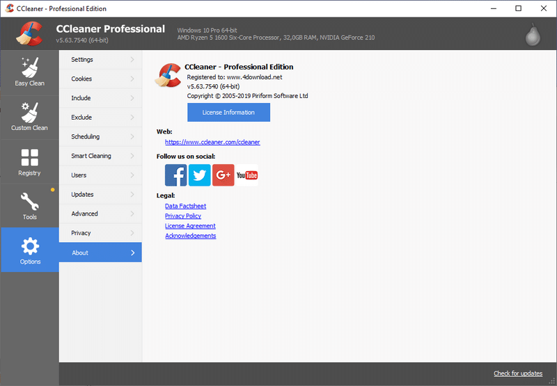 CCleaner Free Download 