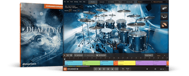 Toontrack Duality II EZX Full version