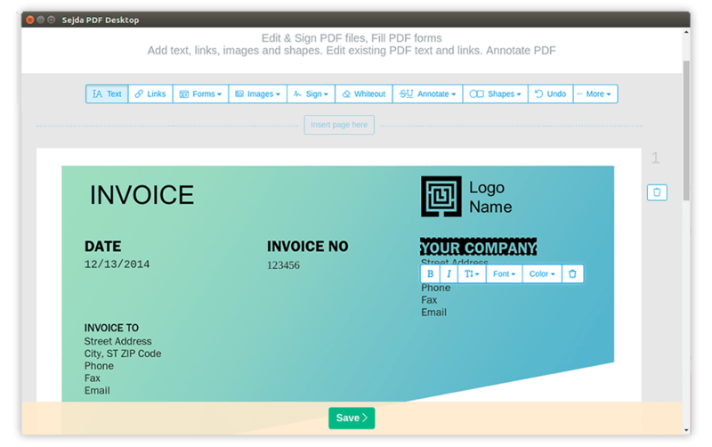 Sejda PDF Desktop Pro Free Download