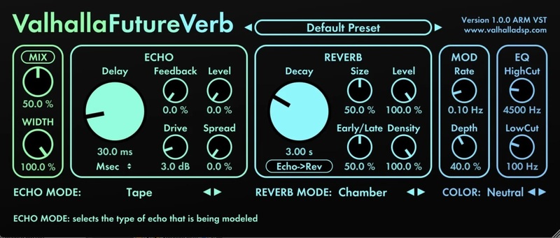 Valhalla DSP Valhalla FutureVerb Free Download