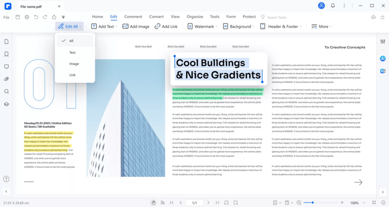 PDFelement Professional Free Download
