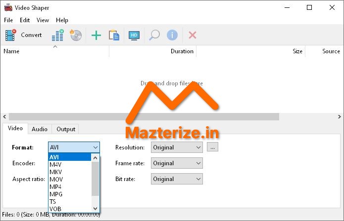 Video Shaper Free Download