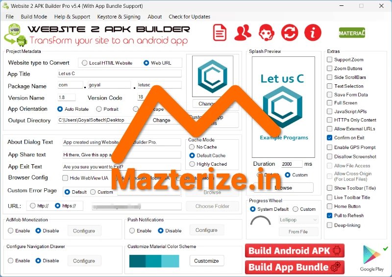 Website 2 APK Builder Pro Free Download