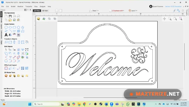 Vectric VCarve Pro 10.514 Full Version Latest 2026 Vectric VCarve Pro 10.514 ScreenShot