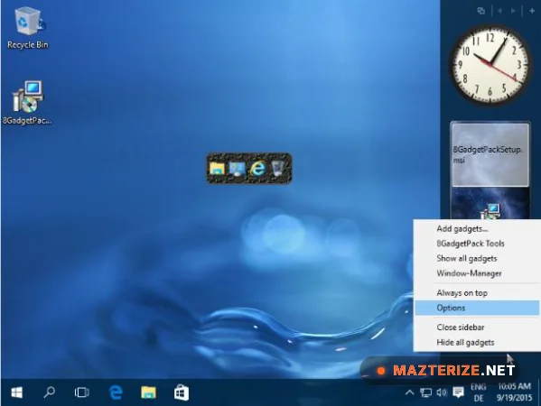 8GadgetPack 41.0 for Windows 8GadgetPack screenshots