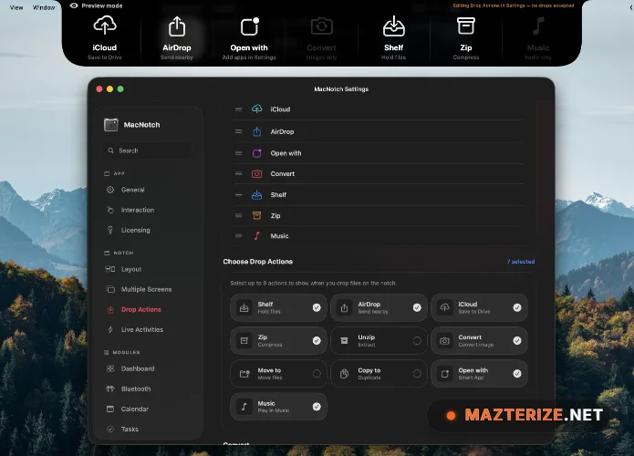 MacNotch 1.8.4.2 For Mac MacNotch Screenshot