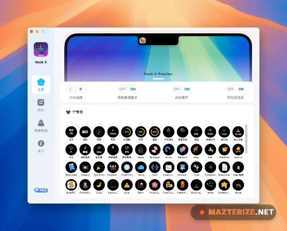 NookX 2026.04.08 for Mac NookX 2026.04.08 screenshots