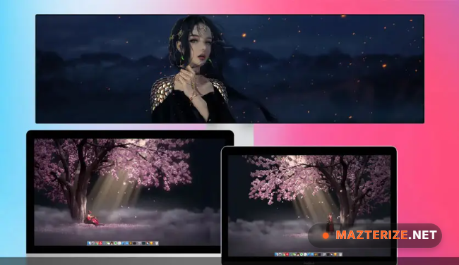 Dynamic Wallpaper Enginer for MacOS (Latest 2026) Dynamic Wallpaper Enginer screenshots