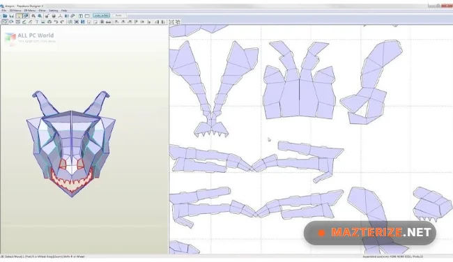 Pepakura Designer 6.1.8 for Windows Pepakura Designer 6.1.8 for Windows screenshots