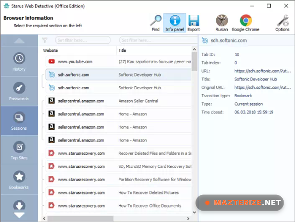 Starus Web Detective 4.2 Free Download Starus Web Detective Free Download