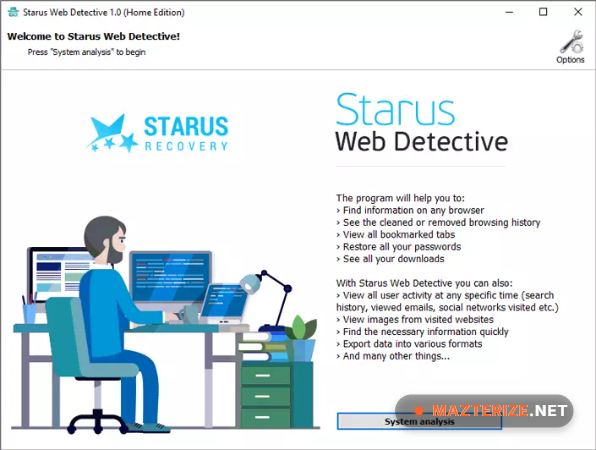 Starus Web Detective 4.2 Free Download Starus Web Detective Free Download
