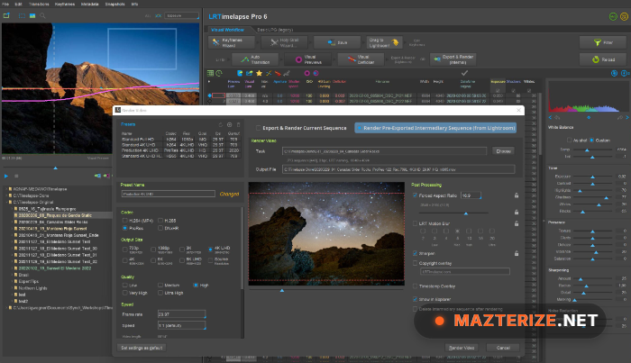 LRTimelapse Pro 7.5.3 For Windows LRTimelapse Pro screenshot