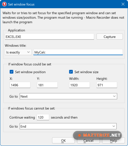 Macro Recorder 4.0.51 for Windows Macro Recorder screenshot