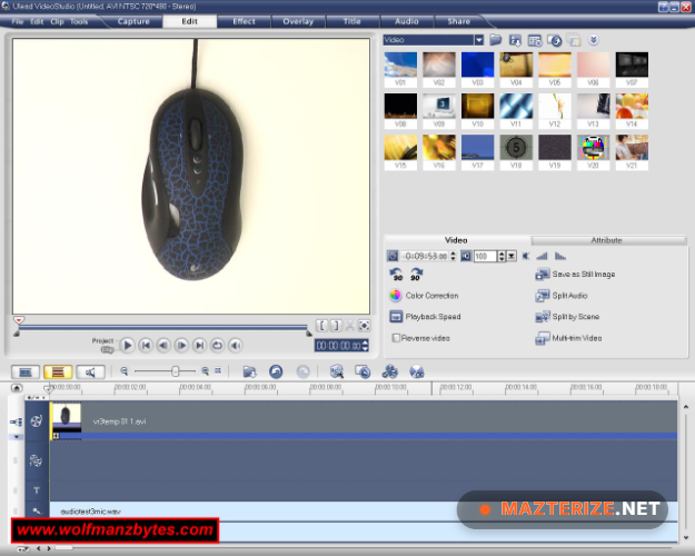 Ulead Video Studio 11 for Windows Ulead Video Studio 11 screenshot