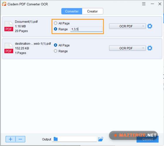 Cisdem PDF Converter OCR 3.8.0 Free Download Cisdem PDF Converter OCR screenshot