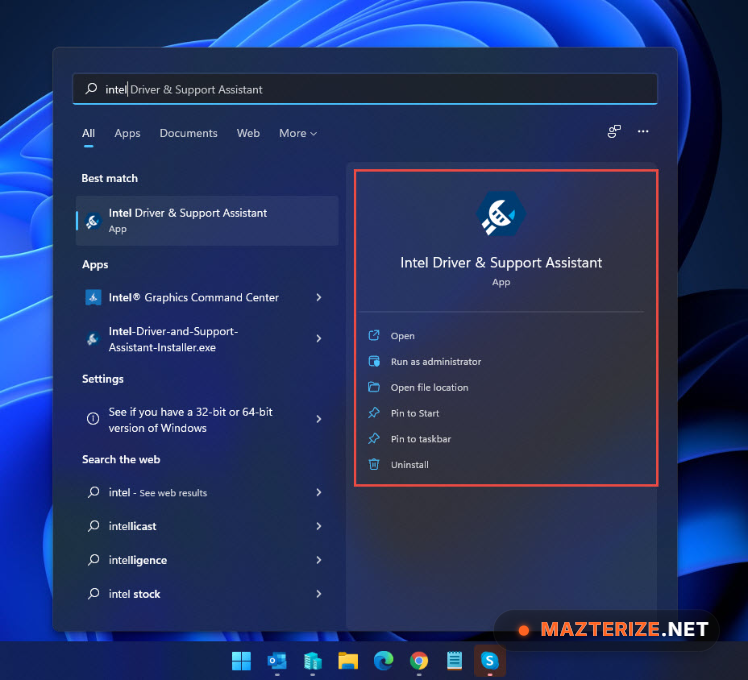 Intel Driver & Support Assistant 26.2.0.7 Free Download Intel Driver & Support Assistant screenshot